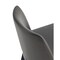 Manhattan Comfort Gansevoort Faux Leather Dining Chair in Pebble Grey - Set of 2 DC051-PE - alternate 7